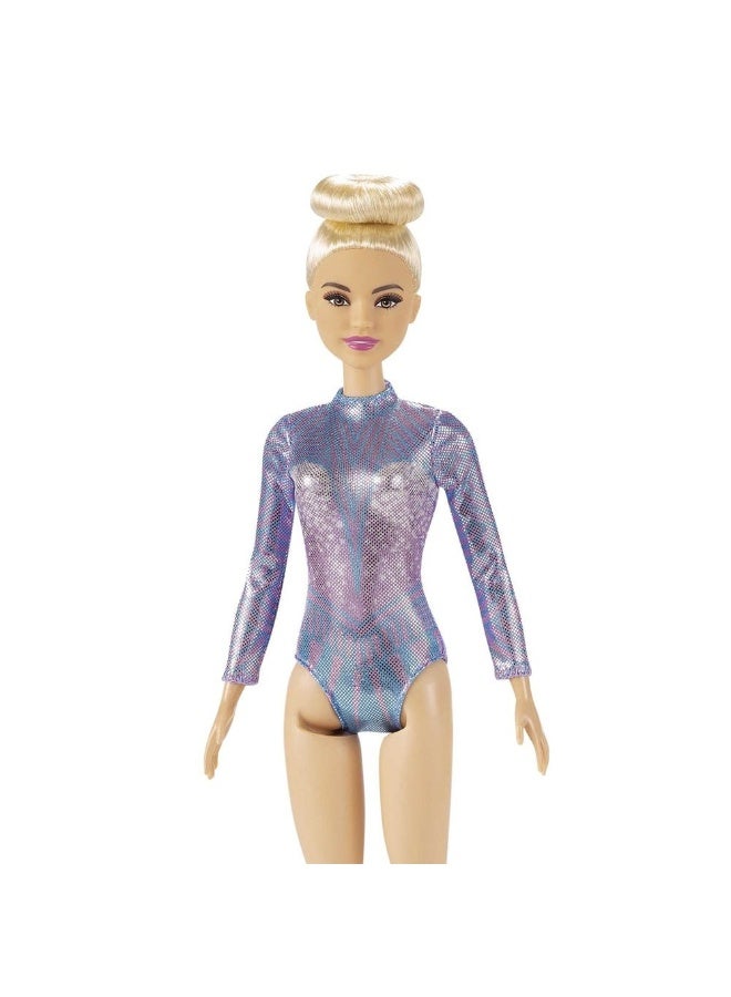 Barbie Barbie Rhythmic Gymnast Blonde Doll (30 cm)  - Image 4