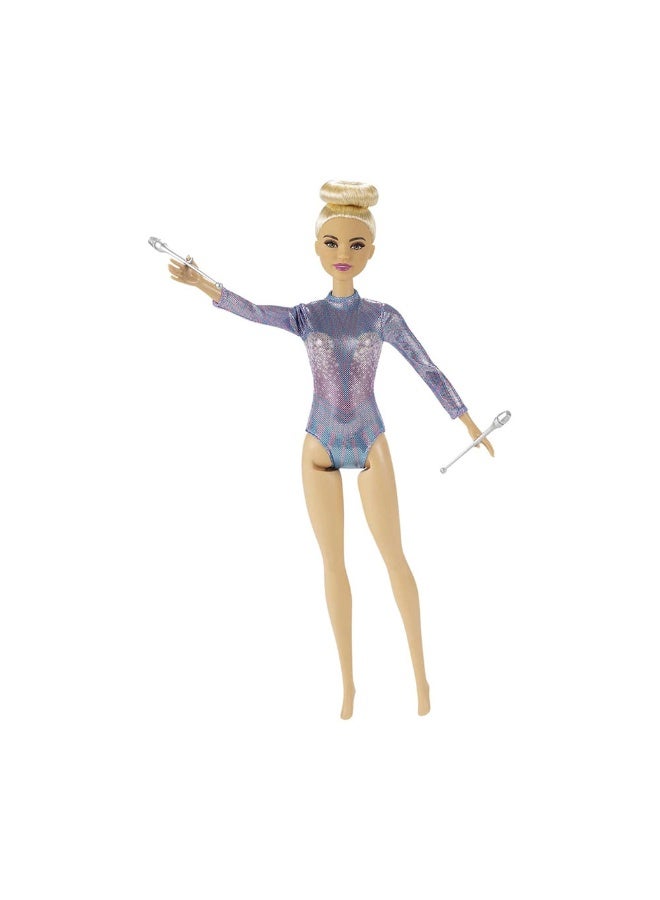 Barbie Barbie Rhythmic Gymnast Blonde Doll (30 cm)  - Image 3