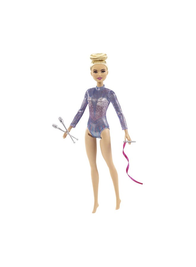 Barbie Barbie Rhythmic Gymnast Blonde Doll (30 cm)  - Image 1