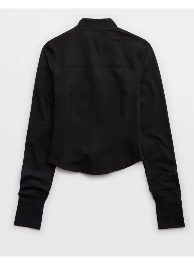 Aerie OFFLINE By Aerie The Hugger Double Zip Jacket