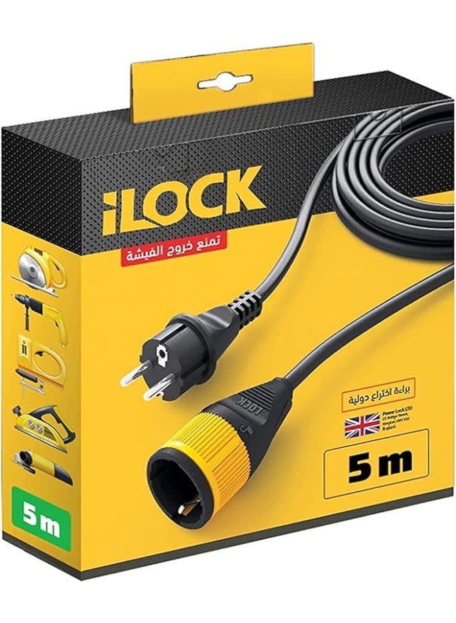 iLOCK Extension Cord – 5m 16A / 250V / 3500W - Image 1