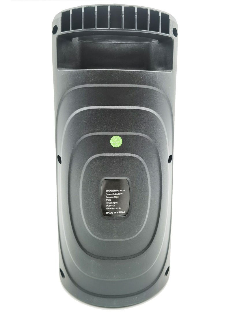 مايكروبلس مكبر صوت ستيريو احترافي مع ميكروفون بخاصية بلوتوث متوافق مع الاجهزة المحمولة احمر - Image 5