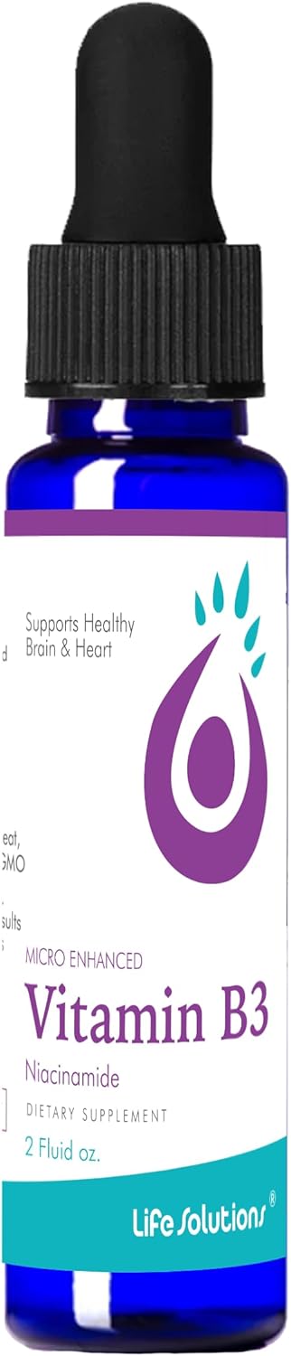 Life Solutions Vitamin B3 Niacinamide 2oz Dietary Supplement