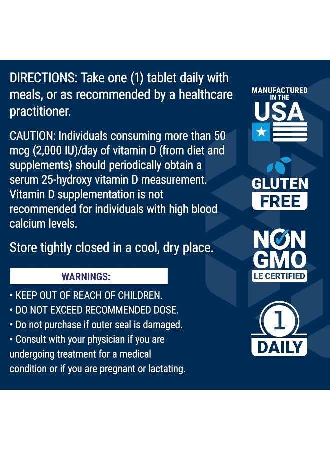 Life Extension One-Per-Day Multivitamin Essential Vitamins And Minerals Non-Gmo Gluten-Free 60 Tablets - Image 2