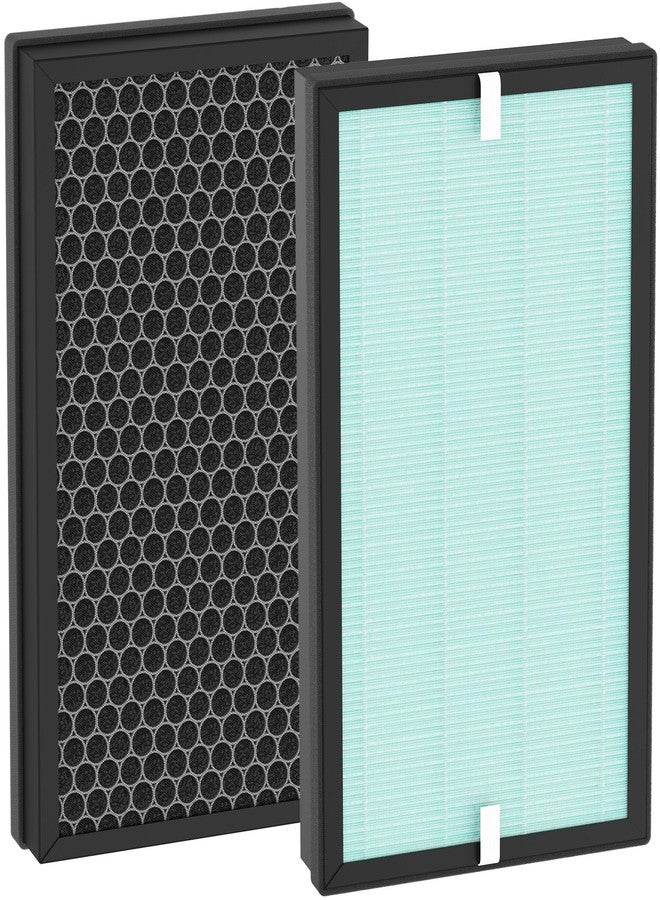 Harebery 2 Pack C380 Replacement Filter, Compatible with Storebary C380 and Elechomes P300 Air Cleaner Purifier, 3- Stage Filtration, Part C380-RF - Image 1