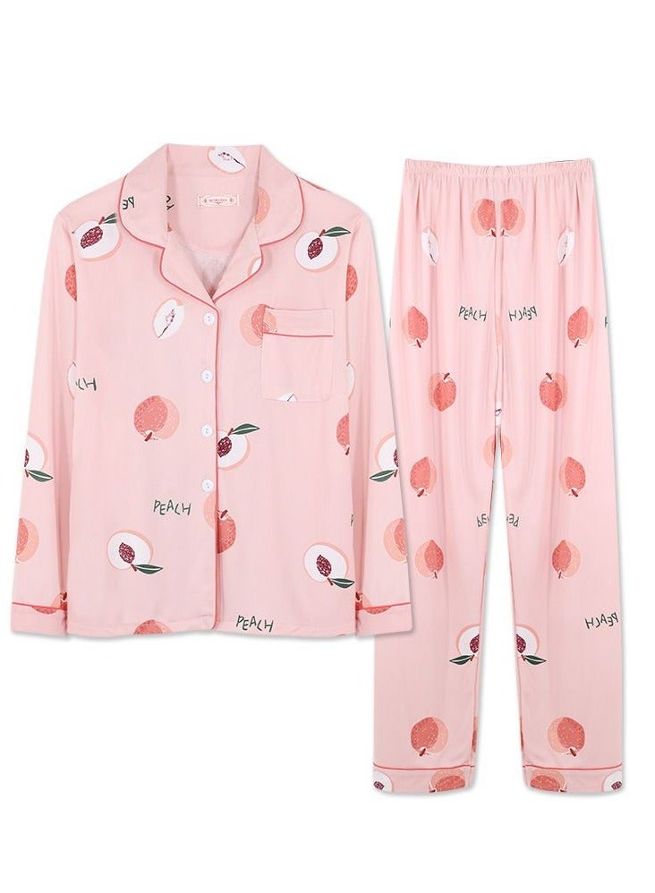 KUYING New Fashion Pajama Two Piece Set