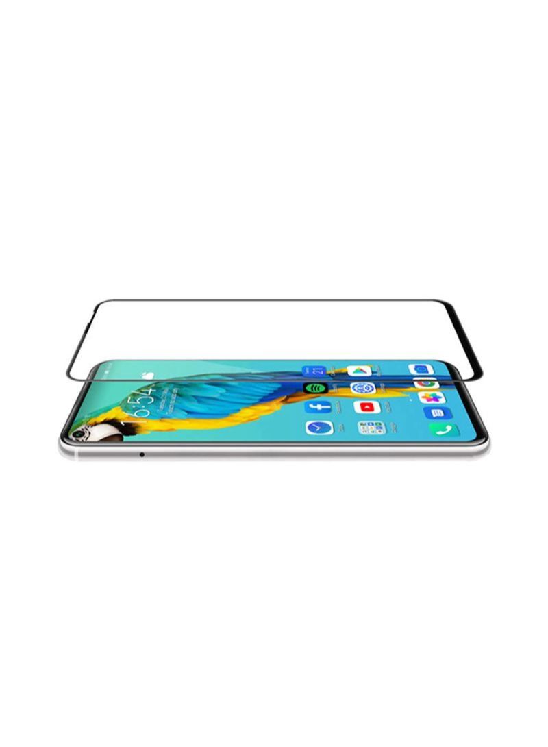 واقي شاشة زجاجي مقوى لهاتف Oppo A94 - أسود