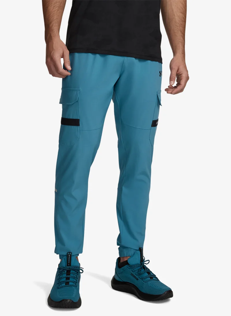 اندر ارمر سراويل رياضية منسوجة بتقنية تيك يوتيليتي