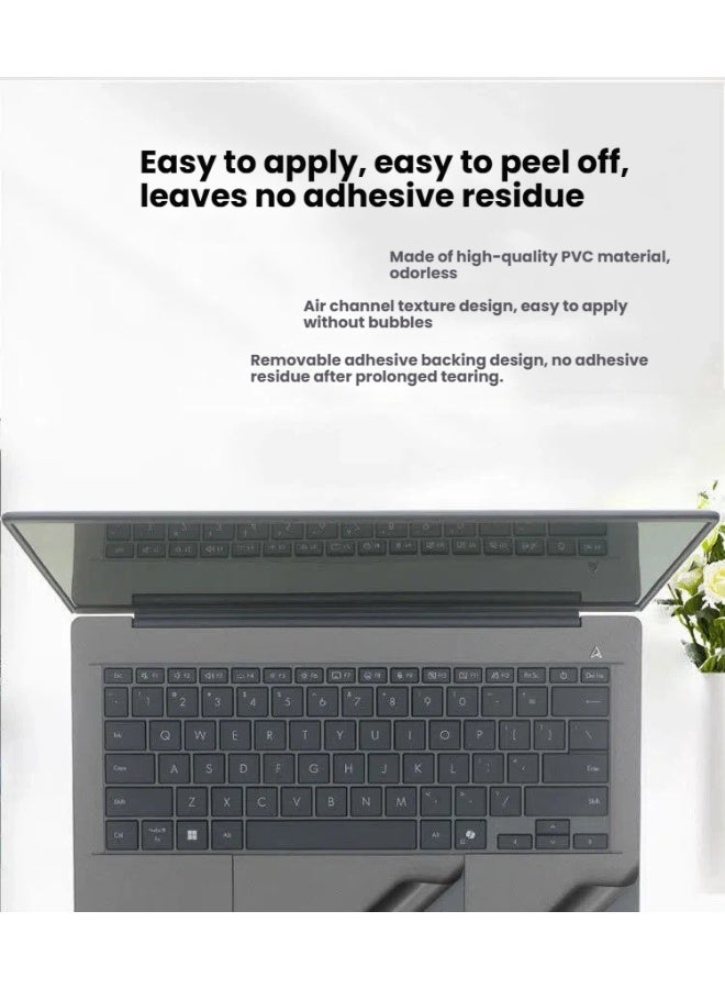 Genetic Laptop Skin for 2025 ASUS ZenBook 14 Air UX3407Q, Dustproof Outer Shell Protective Vinyl Skin - Image 4