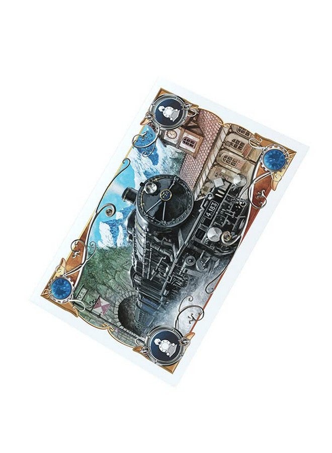 Gamegenic Gamegenic Ticket To Ride Europe Official Art Sleeves ; Allinone Pack Of 168 Card Sleeves ; Card Game Holder ; Designed For Use With The Ticket To Ride Europe Board Game ; Made By Gamegenic  - Image 4