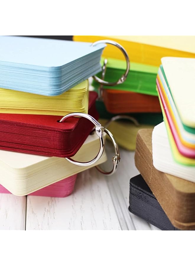 erorex 2 Inch 10 Pack Loose Leaf Binder Rings Nickel Plated Steel Binder Rings Keychain Key Rings Metal Rings For Index Cards Book Ring Ideal For School Home Or Office - Image 5