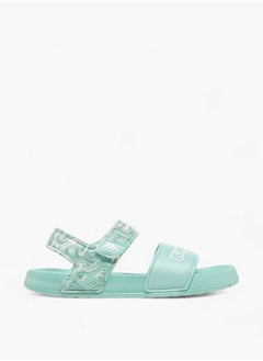 Kappa Girl's Printed Floaters with Hook and Loop Closure  - Image 2