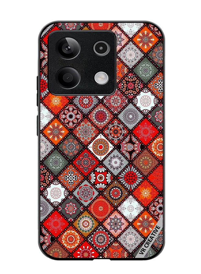 VR CREATIVE Protective Case Cover For Xiaomi Poco X6 Mandala Design Multicolour - Image 1