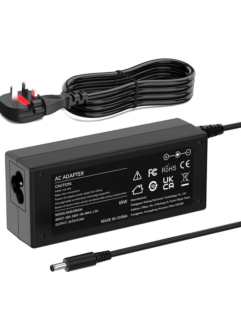 Generic - 65W/45W Laptop Charger For Dell Inspiron 15 5000 3000 7000, 17 5000 3000, Charger for dell 5559 5568 5758 7779 7348 7359 5567 Connector Size (4.5 x 3.0mm) - Image 1