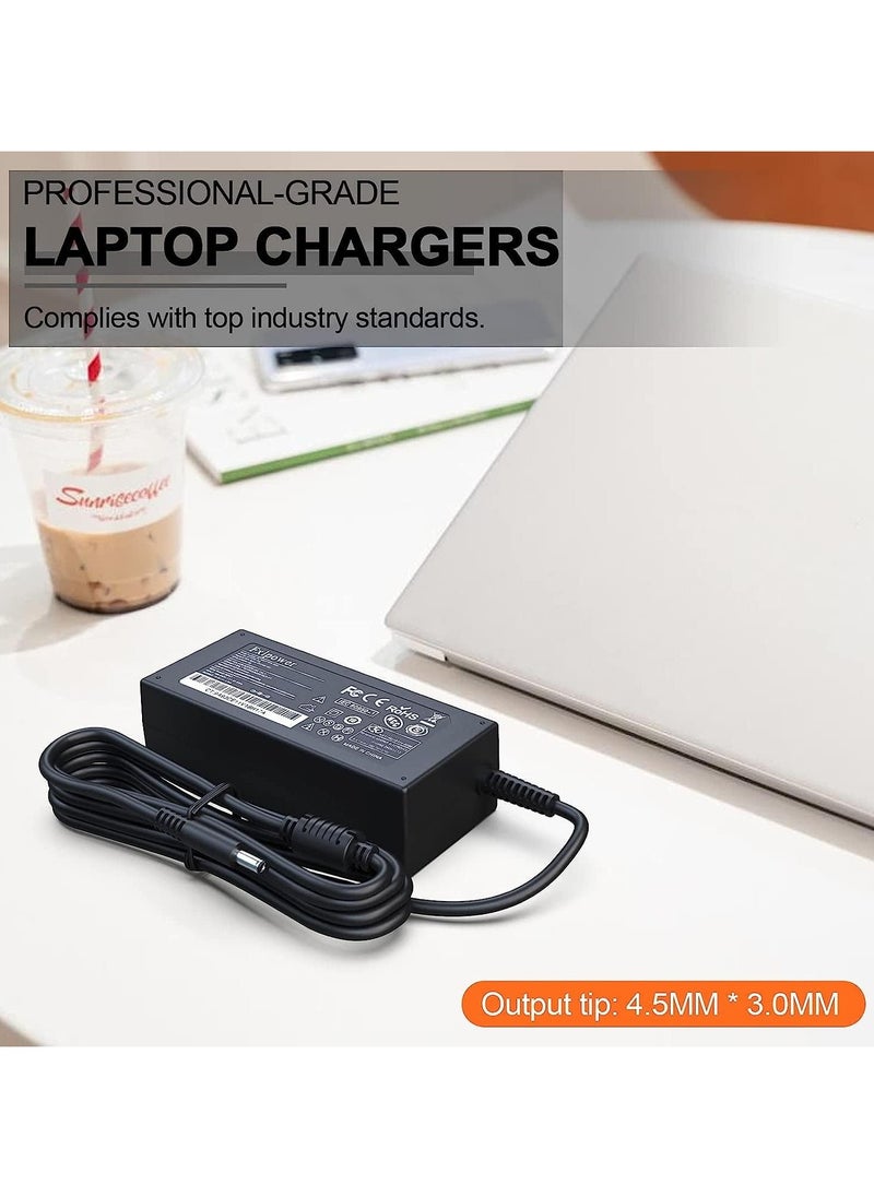 Generic - 65W/45W Laptop Charger For Dell Inspiron 15 5000 3000 7000, 17 5000 3000, Charger for dell 5559 5568 5758 7779 7348 7359 5567 Connector Size (4.5 x 3.0mm) - Image 1
