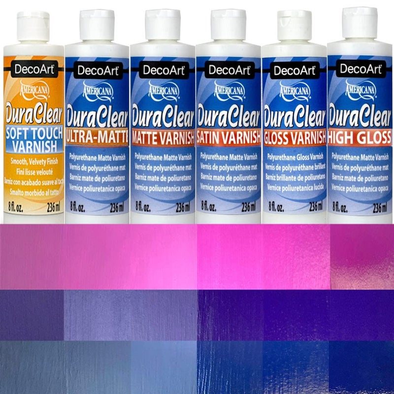 DecoArt DS60-9 American DuraClear Varnishes, 8-Ounce, DuraClear Matte Varnish - Image 2