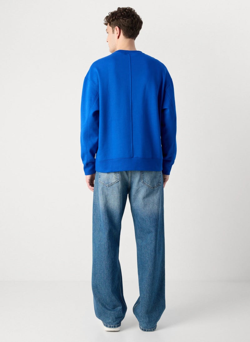 Calvin Klein Jeans Logo Crew Neck Sweatshirt - Image 2