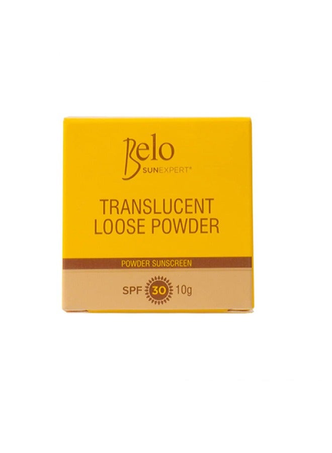 Belo Sunexpert Translucent Loose Powder Powder Sunscreen SPF30 10g - Image 1