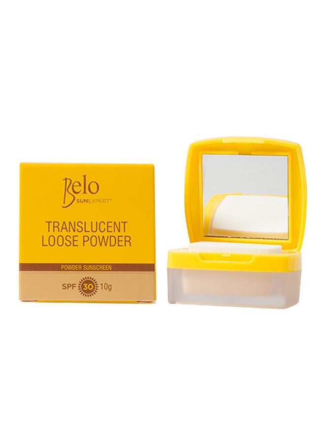 Belo Sunexpert Translucent Loose Powder Powder Sunscreen SPF30 10g - Image 2