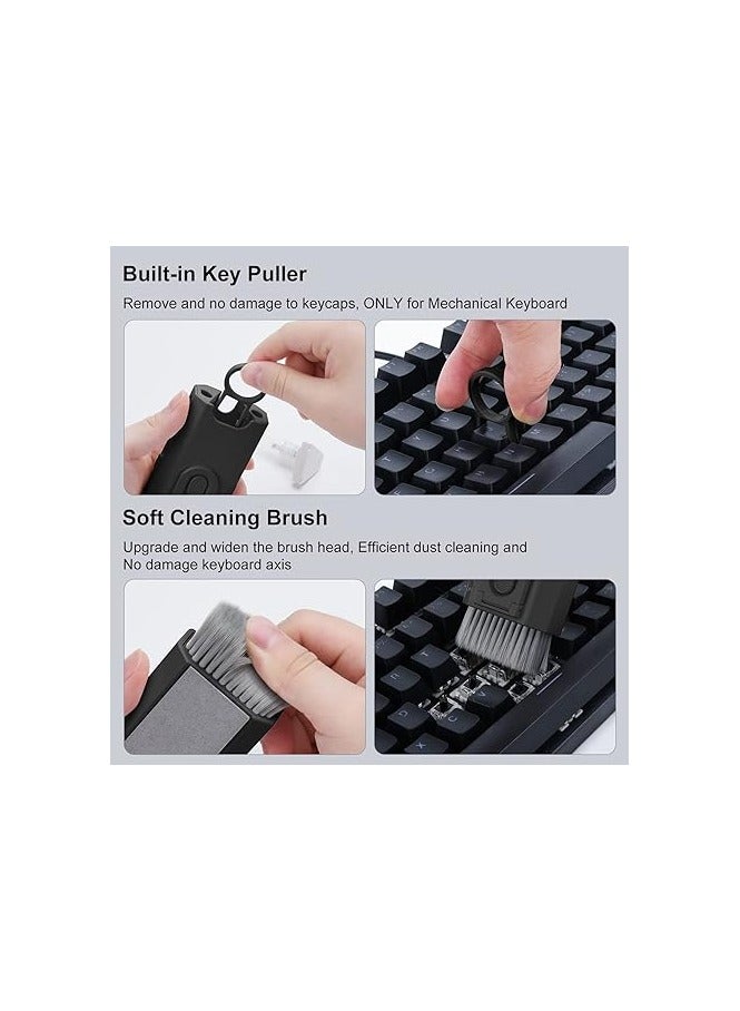 بروماس مجموعة تنظيف لوحة المفاتيح 8 في 1، منظف لأجهزة Airpods وسماعات الأذن وسماعات الرأس - Image 4