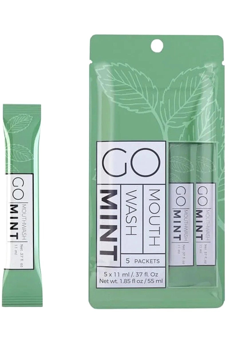 GO Mouthwash Smooth Mint- 5 Packet Bag
