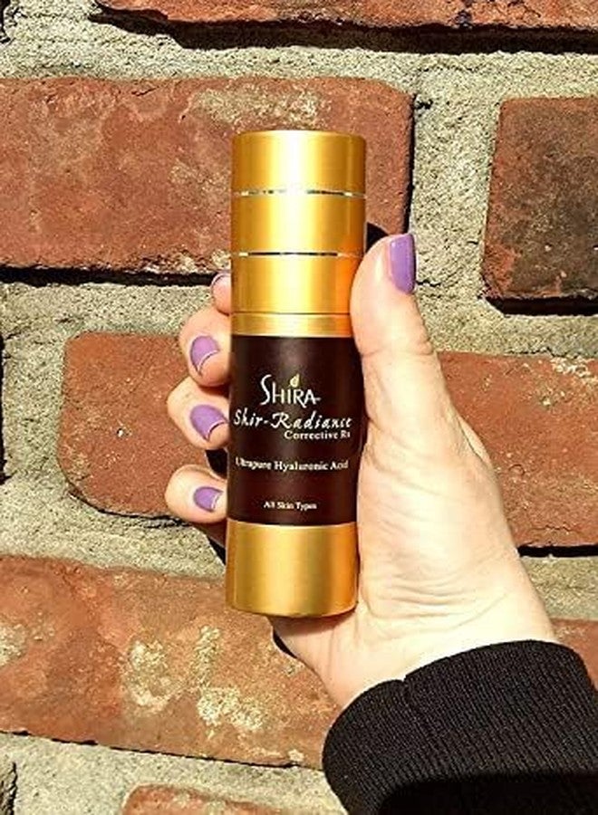 Shira Shir-Radiance Corrective RX Ultrapure Hyaluronic Acid Face Serum For Anti-Aging Skin Nutrients Nourished And Hydrated Skin (30ML) - Image 5