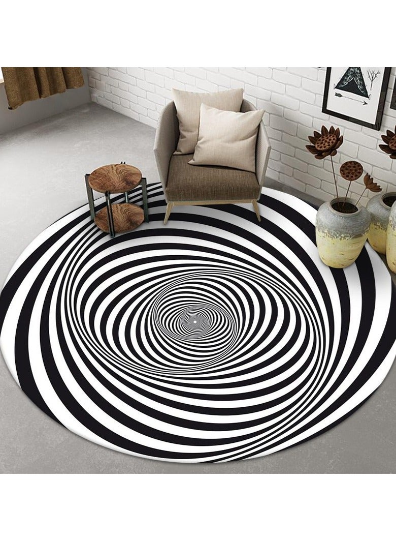 Loquat Squality 3D Visual Polyester Fiber Modern Minimalist Carpet - Image 1