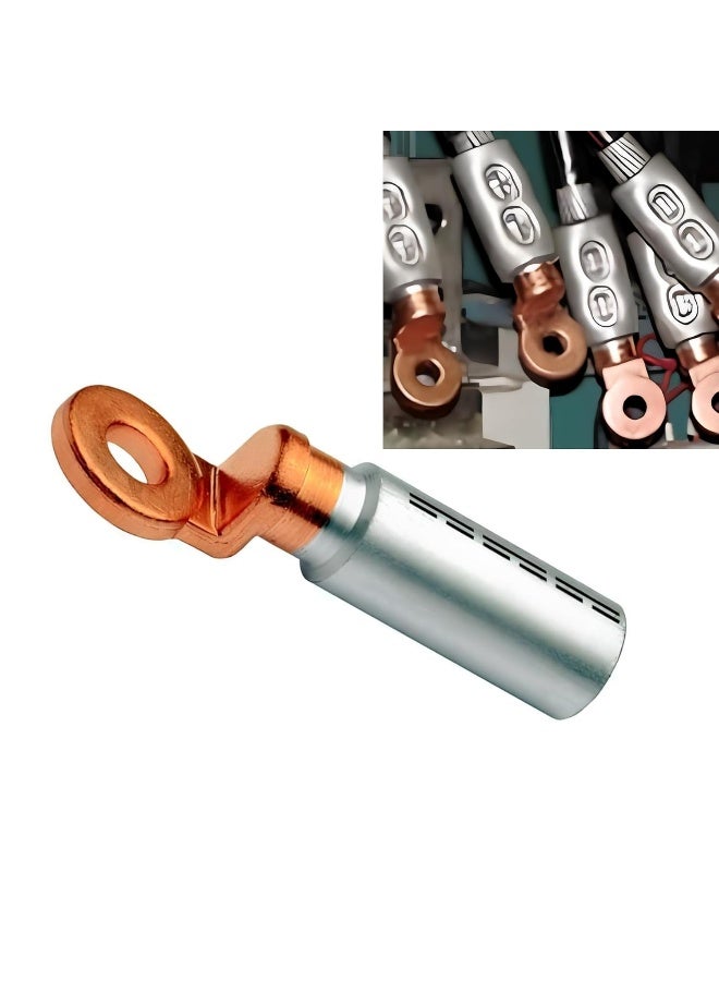 Royal Apex Bi-Metal Cable Lug For Circuit Breakers Narrow Palm Al/Cu Fusion Welded Compatible With Metric And Named Conductors Pre-Filled With Jointing Compound And Sealed End Cap 1 35Mm - Image 1