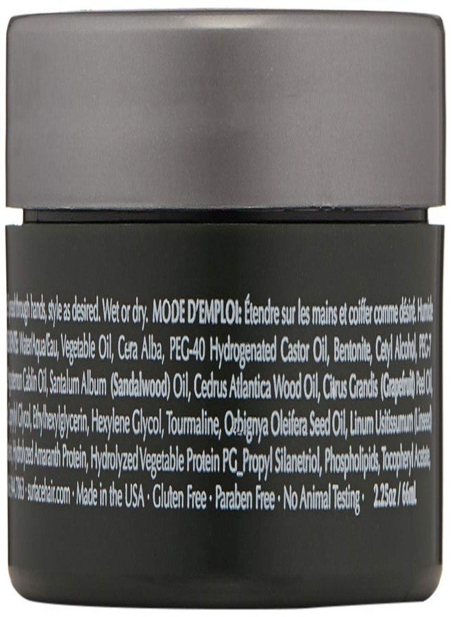 SURFACE Hair Men Styling Mud - Flax and Bamboo Provide Flexible Strong Fibers to Shape Sculpt and Hold Your Matte Style - 2.25 oz - Image 4