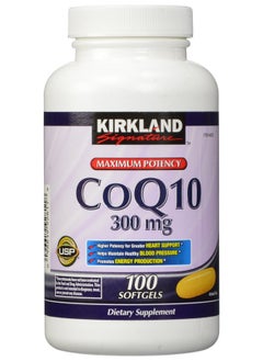 Kirkland Signature Coq10 100 Softgels 300 Mg 6.4 Ounce  - Image 2