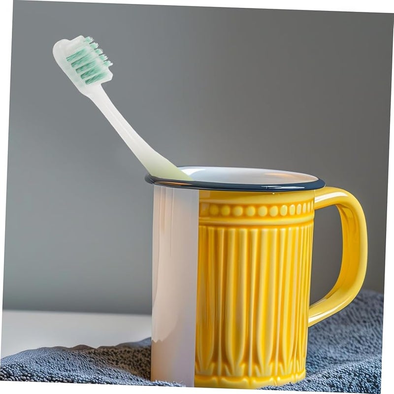 U Shape Manual Toothbrush For Adults With Extra Soft Bristles And Interdental Cleaners - Image 5