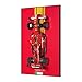 DALDED Wall Display Board for Lego Technic Ferrari 42207 Race Car Premium Collector Frame with Gradient Finish Showcase Your Build as Modern Wall Art Gift for Car Fans Builders Board Only - Image 2