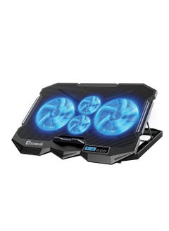 حامل تبريد قياسي قاعدة تبريد للكمبيوتر المحمول LCD Screen – LED Light للألعاب ICE-04 PLUS – 4*PLUS مراوح LED – 15.1 بوصة
