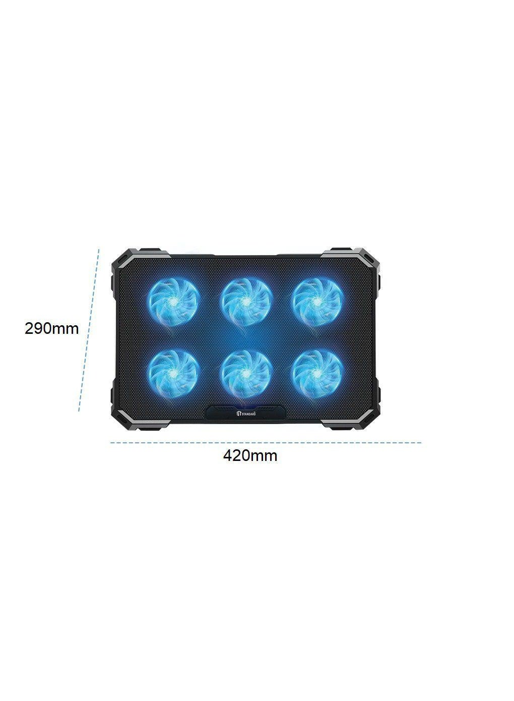 st St Standard ice-06n Rgb Gaming Laptop Cooling Pad Stand 3.7W Z54E9D877F5899BCE8CEDZ