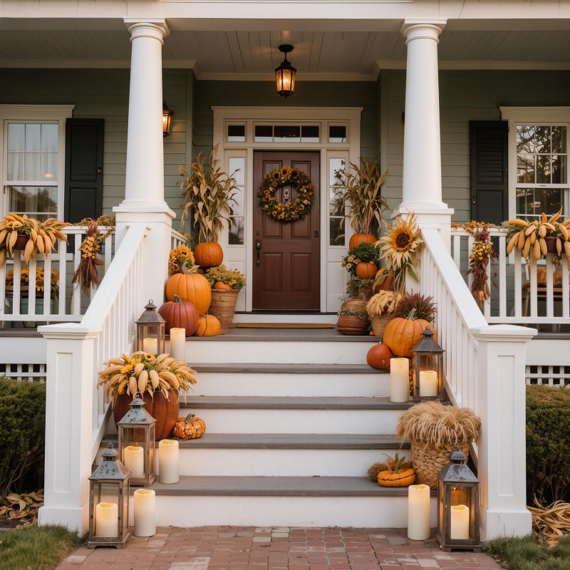 Homemory 10" x 4" Large Waterproof Outdoor Flameless Candles with Remote Control and Timer, Battery Operated Flickering LED Pillar Candles for Outdoor Larterns, Porch, Long Lasting, Set of 2 - Image 3