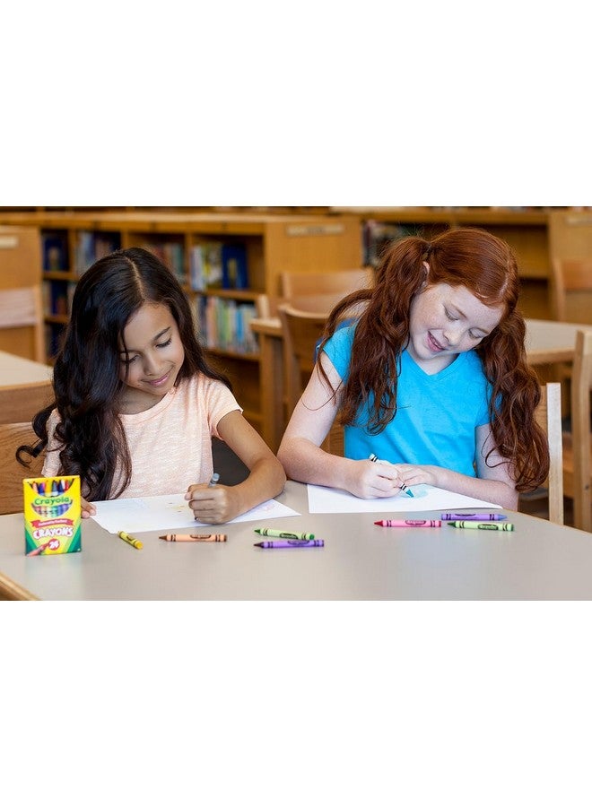 Crayola Crayons Bulk (24 Packs), Back to School Supplies for Preschool & Kindergarten, Bulk Crayons for Kids, Classroom Supplies - Image 5