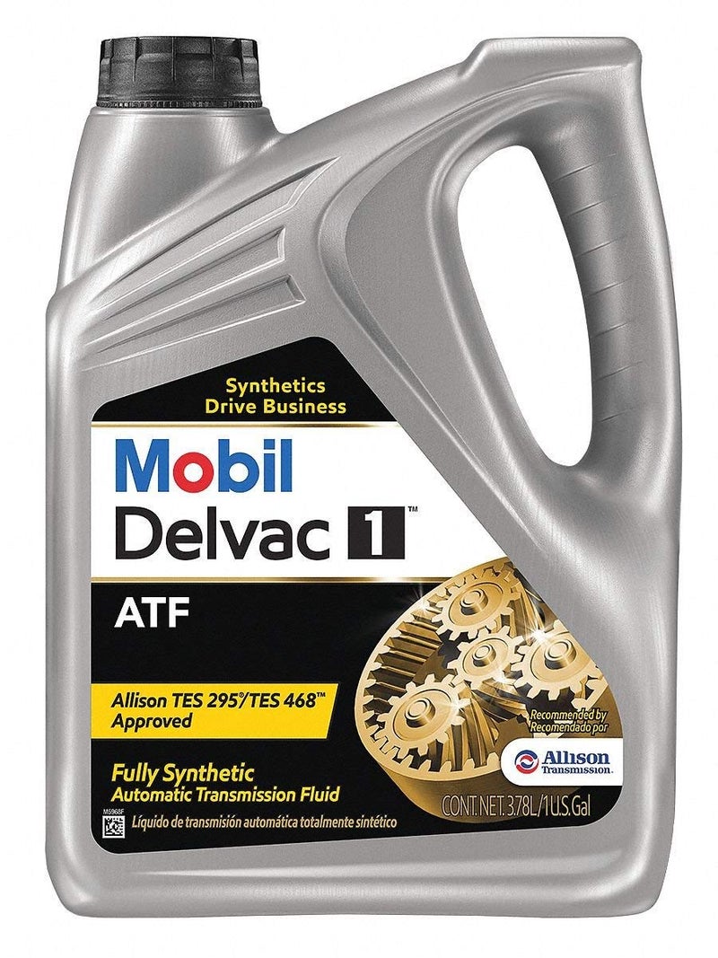 Mobil 112810 Delvac Synthetic Automatic Transmission Fluid 1 Gallon - Image 2