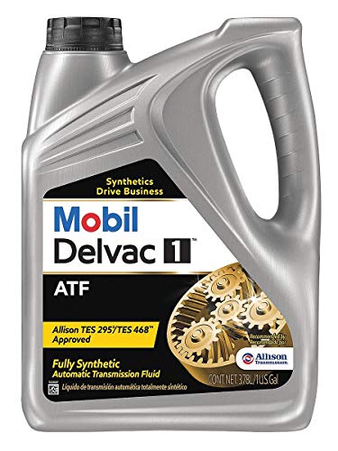 Mobil 112810 Delvac Synthetic Automatic Transmission Fluid 1 Gallon - Image 1