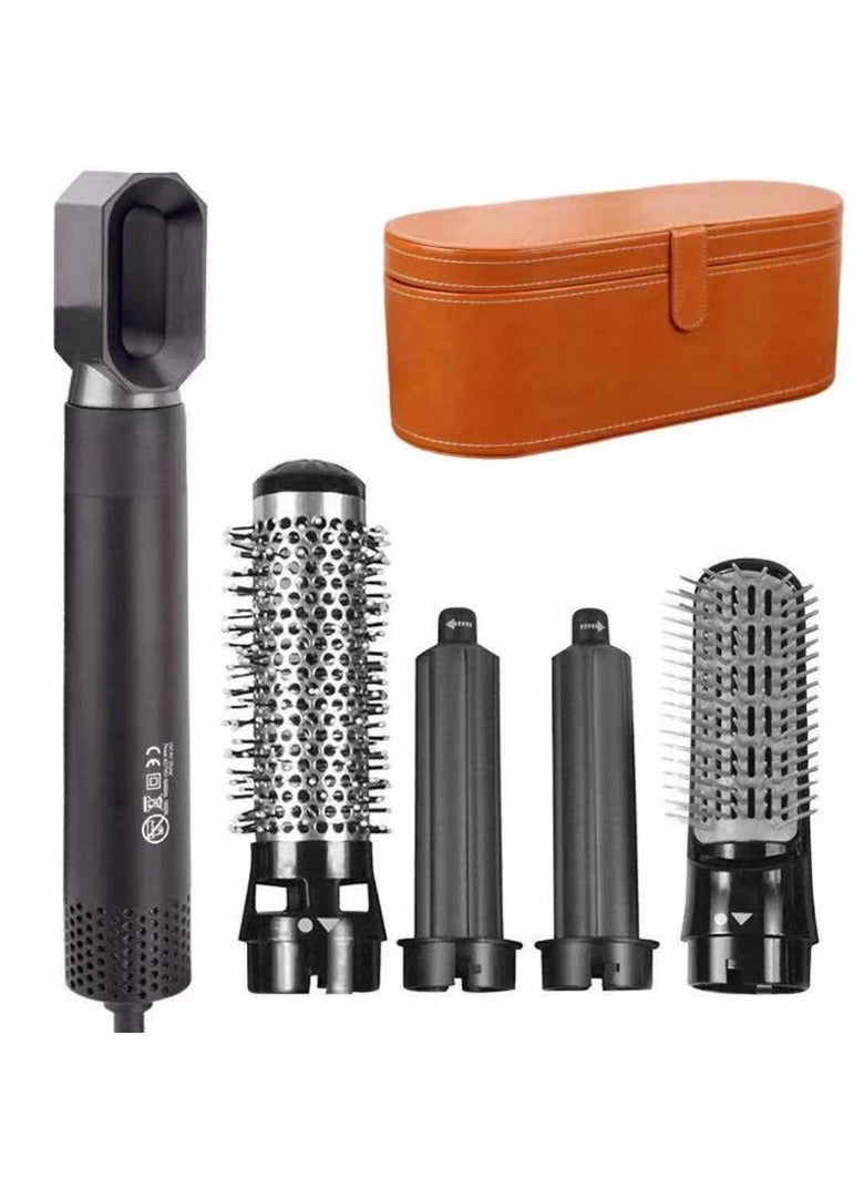 general 5-in-1 Autowrap Airstyler Auto Wrap Curler Hair Dryer with Attachment Hot Air Comb Automatic Curling Iron Multi Functional Roll Straight Dual-use