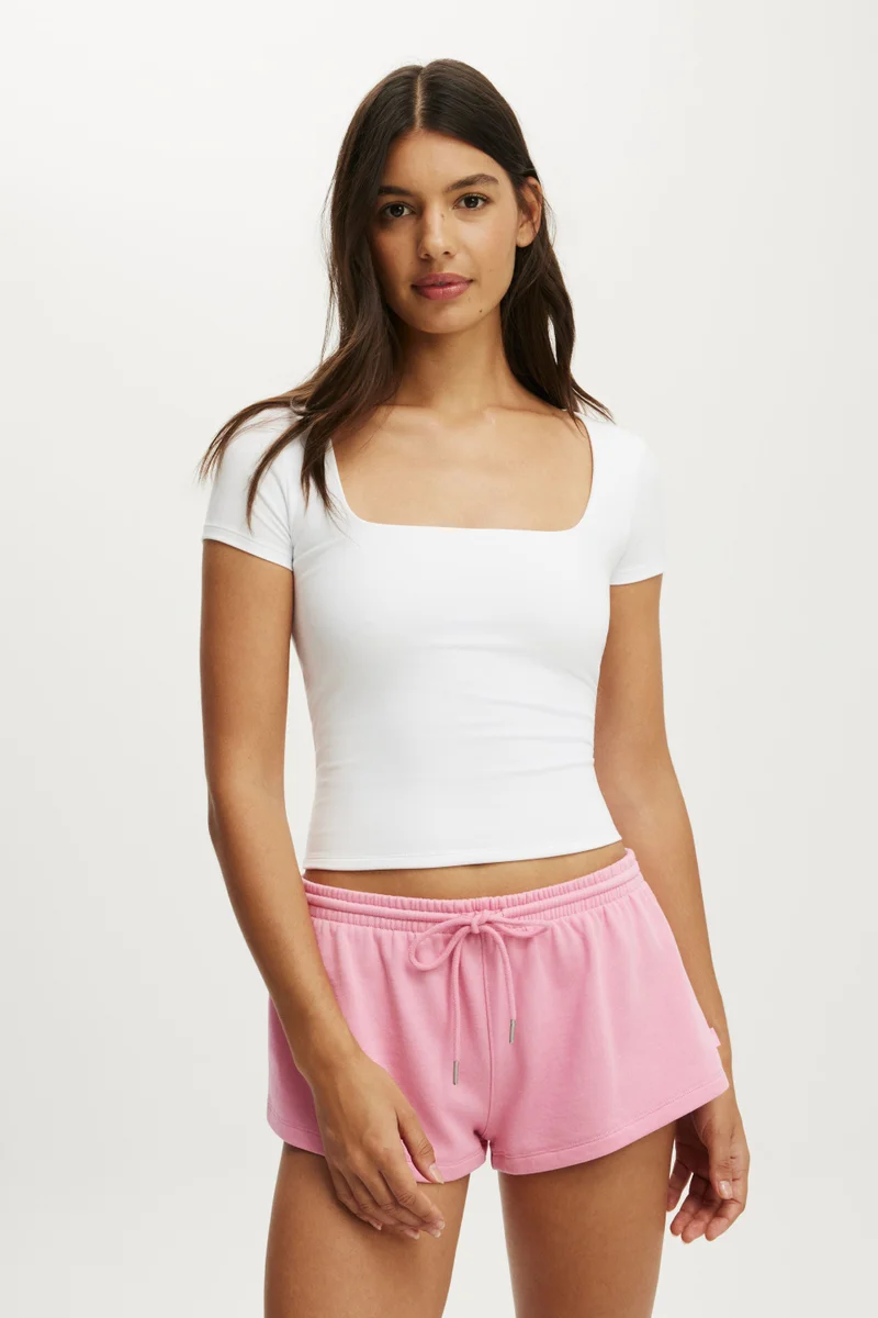 Cotton On  FLEECE MICRO SHORT for Women | Best Price UAE