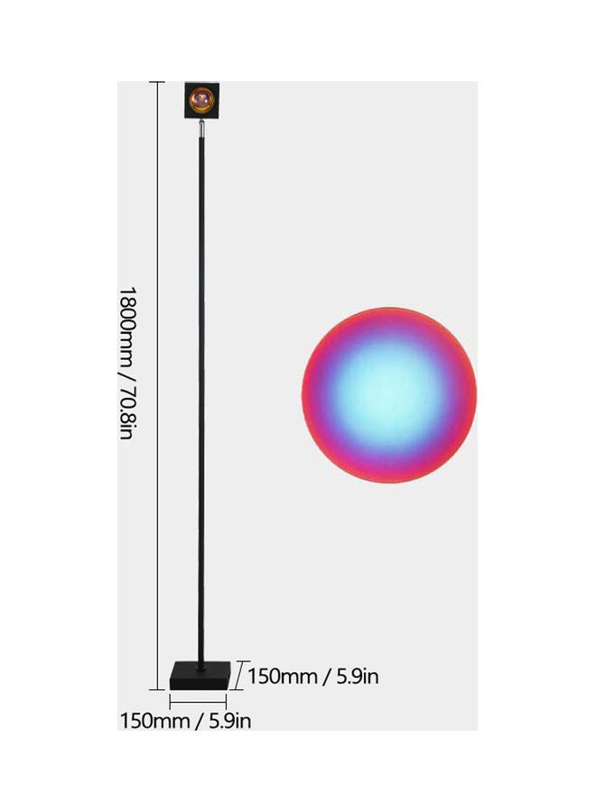 Loquat LED Sunset Projector Home Night Light Blue/Purple - Image 2