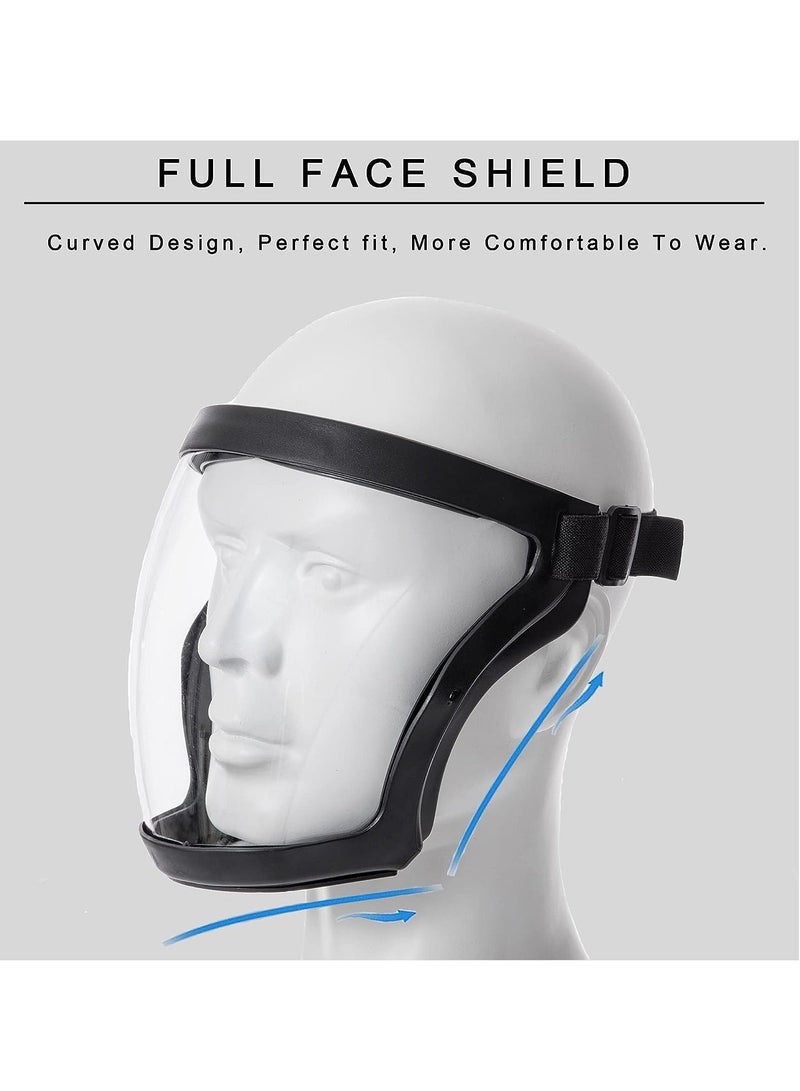 Super Protective Anti-Fog Face Shield, Uni Hd Transparent Full shield, Reusable Eye, Nose, Mouth Protection - Image 5