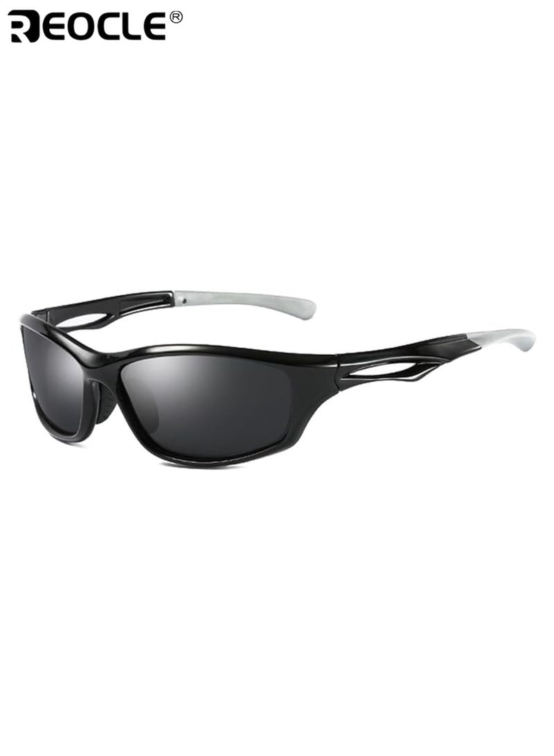 ريوكل نظارات قيادة للرؤية الليلية المستقطبة المضادة للوهج - حماية من الأشعة فوق البنفسجية عدسات مقاومة للرمل مقاومة للخدش للرجال والنساء مثالية للأنشطة الخارجية حزام قابل للتعديل بألوان مختلطة - Image 5