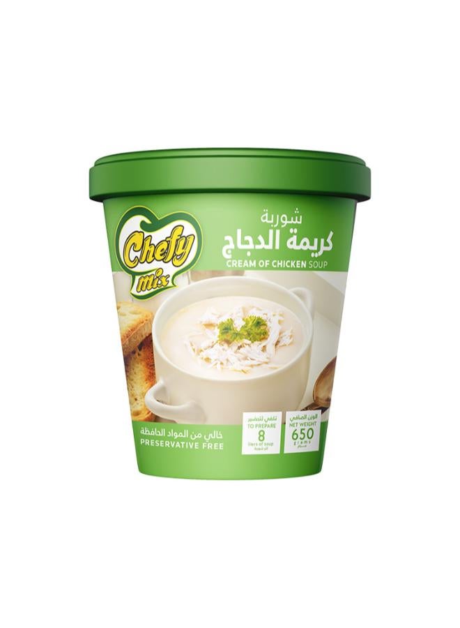 Instant Cream Of Chicken Soup Pack 650 Gram