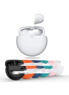 Pro6 Bluetooth Headset J6 Bluetooth Headset Pro4 Touch Headset Wireless Stereo 5.0 Binaural TWS Headset Manufacturer-Color:pro6 Orange Boxed-Type:Other