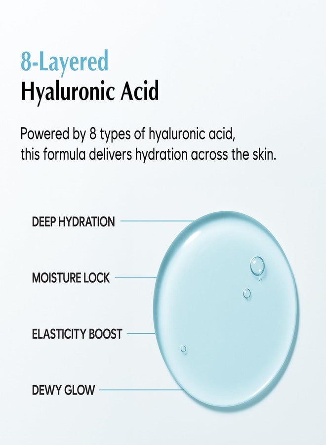 MIDHA Hyaluron Hydrating Serum, Deep & instant moisturizing, 8 layer hyaluronic acid contained, quick hydrating serum, vegan - Image 3