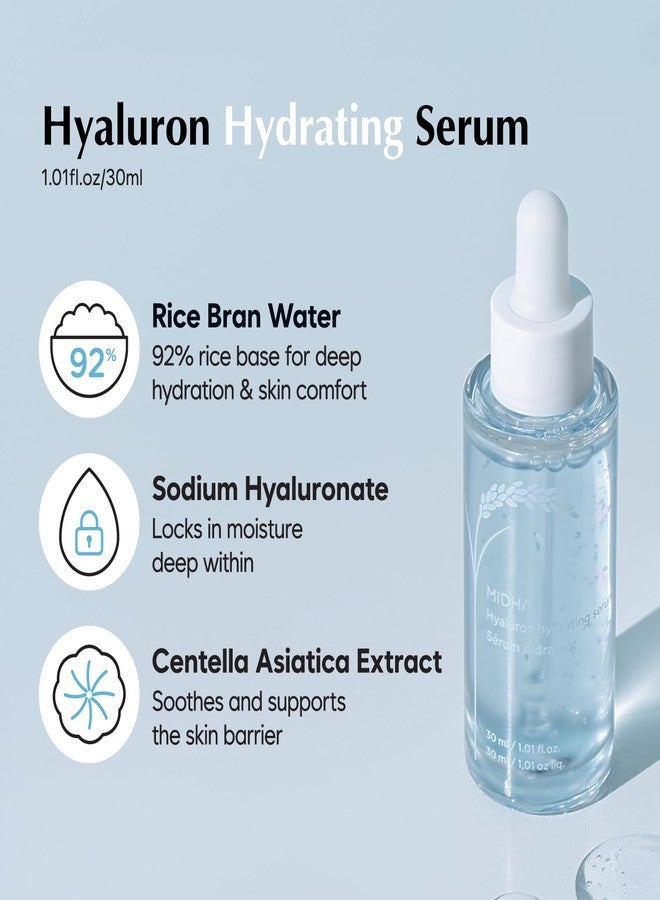 MIDHA Hyaluron Hydrating Serum, Deep & instant moisturizing, 8 layer hyaluronic acid contained, quick hydrating serum, vegan - Image 2