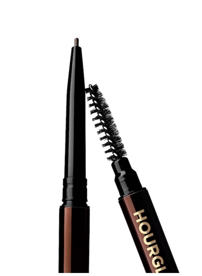 Hourglass Arch Brow Micro Sculpting Pencil - Dark Brunette, 0.4g - Image 1