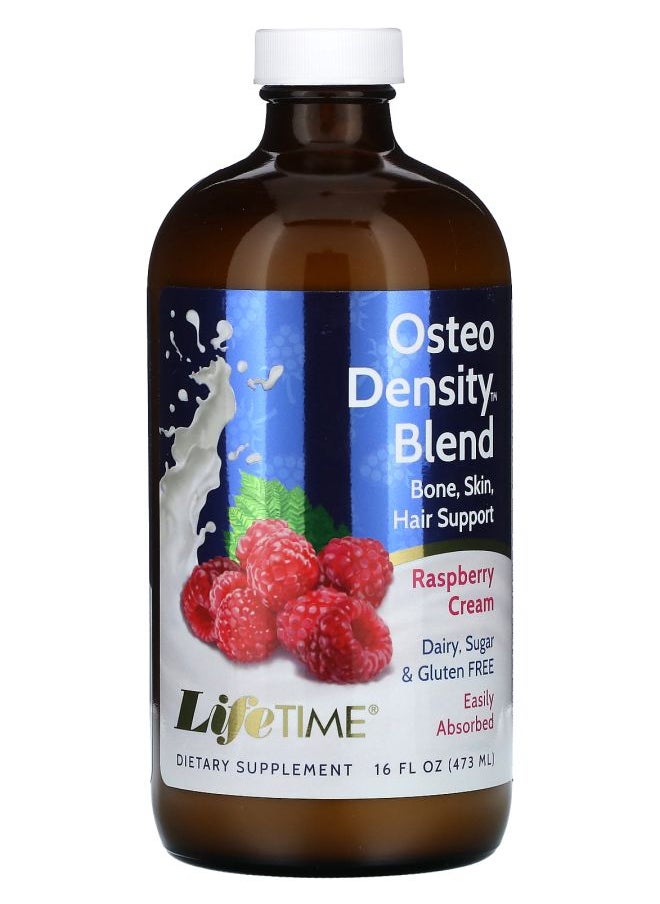 Lifetime Osteo Density Blend  Raspberry Cream 16 fl oz (473 ml) 