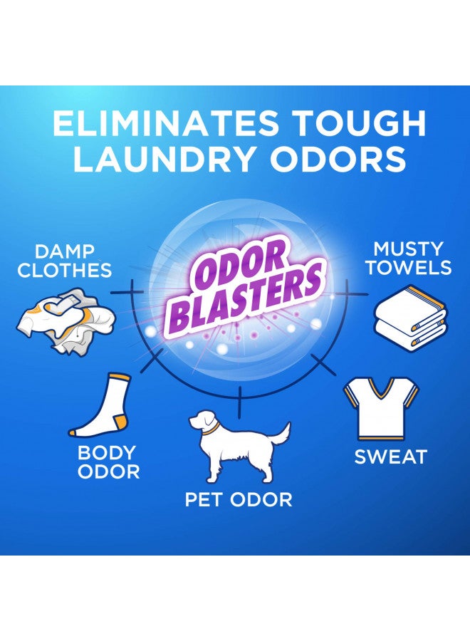 Arm & Hammer Plus OxiClean With Odor Blasters LAUNDRY DETERGENT 5-IN-1 Power Paks, 40CT (Packaging may vary) - Image 4